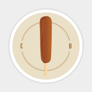 Corn Dog Magnet